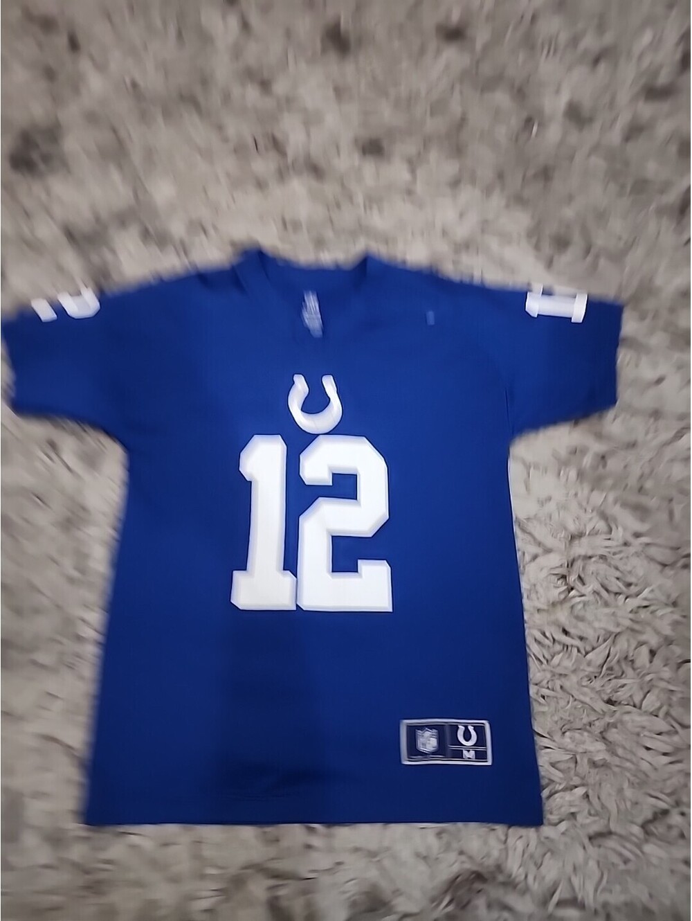 NFL Team Apparel Andrew Luck/Indianapolis Colts Jersey Youth Size 10/12 EUC